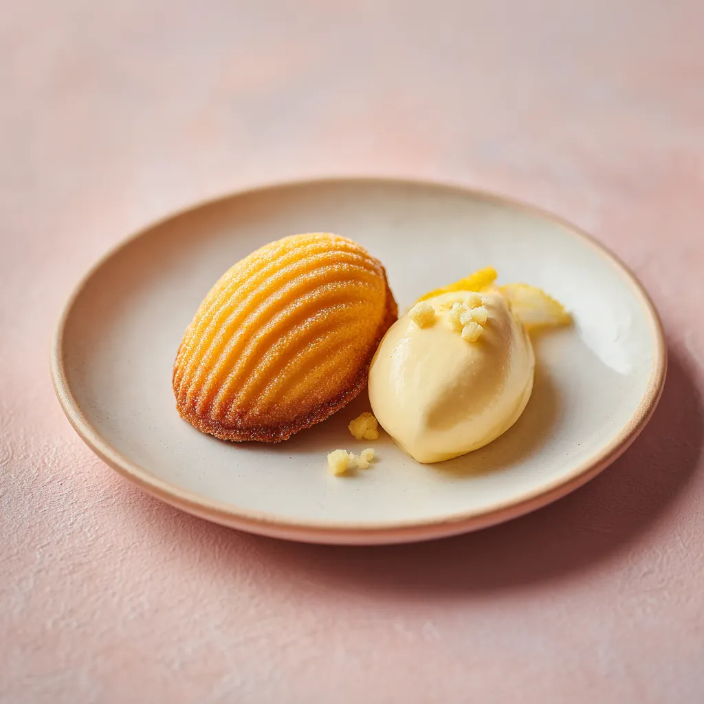 [5036] Madeleine et sa mousse au citron