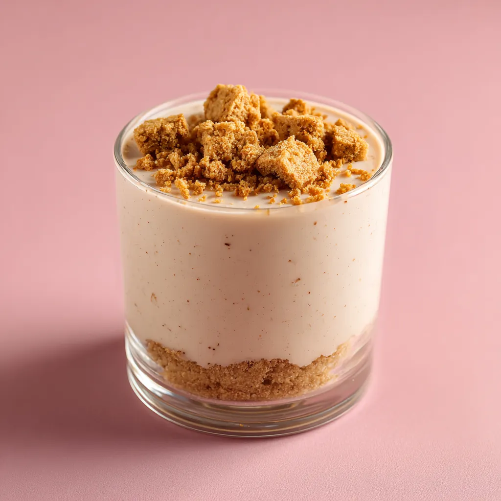 Panna Cotta café et son croquant spéculos