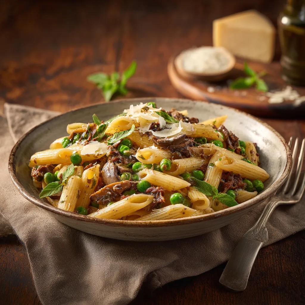 [4397] Pastas du jour Penne à la sicilienne