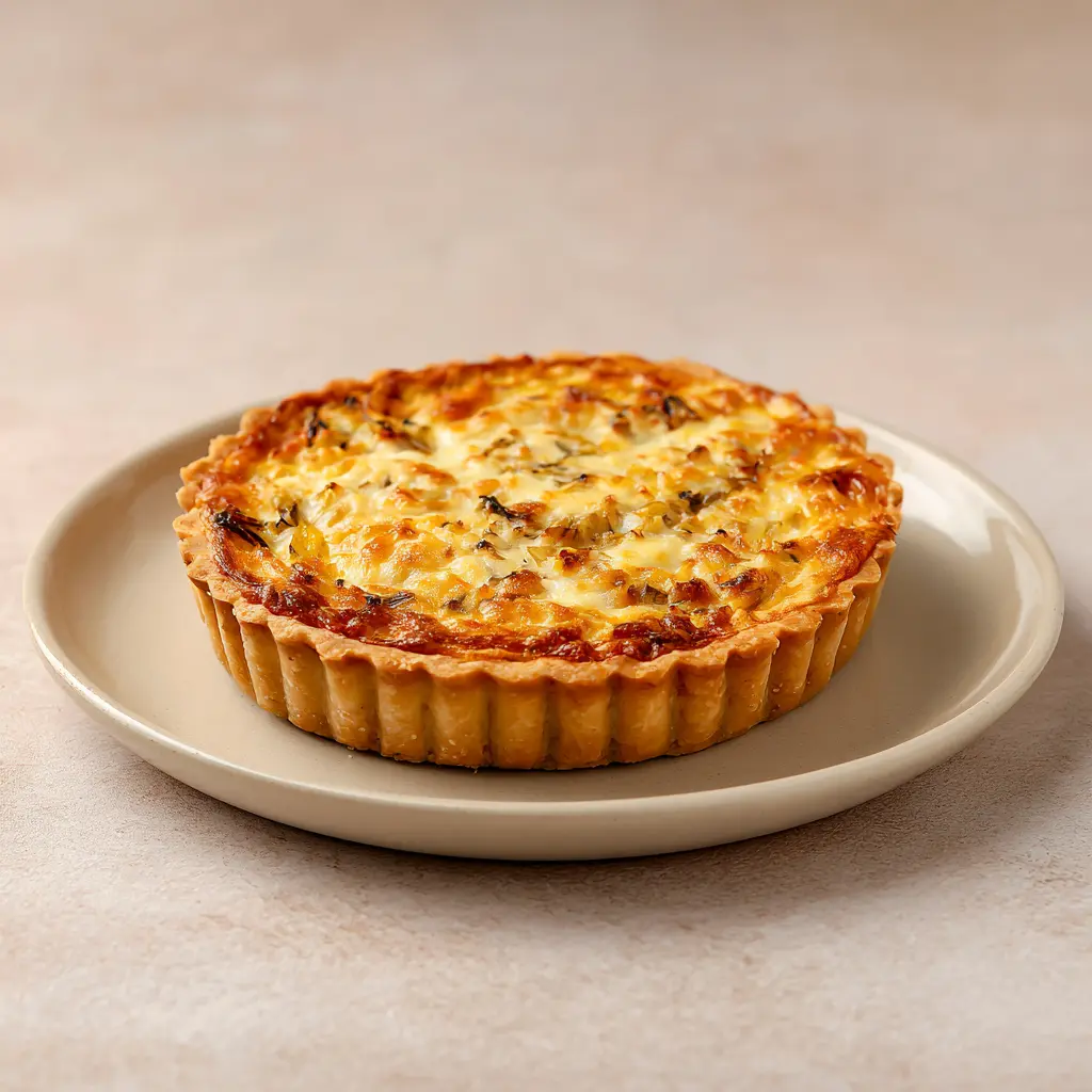 [7950] Quiche du jour légumes et oignons confits