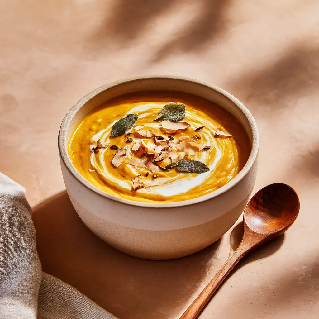 [4599] Velouté de patates douces au lait de coco