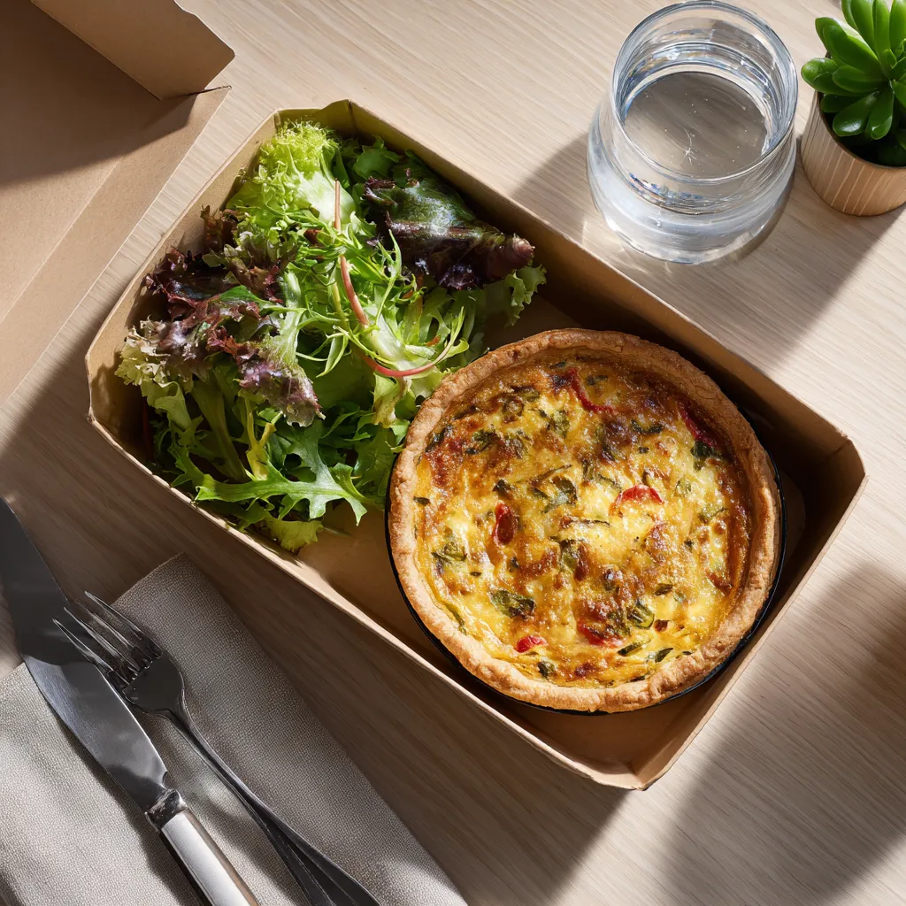 [7952] Quiche aux légumes provençaux